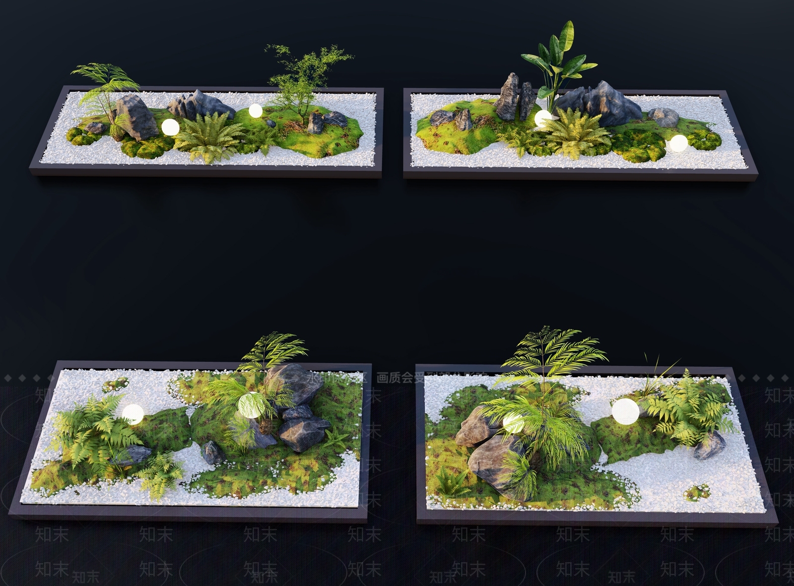 盆景3D模型下载【ID:1204554786】