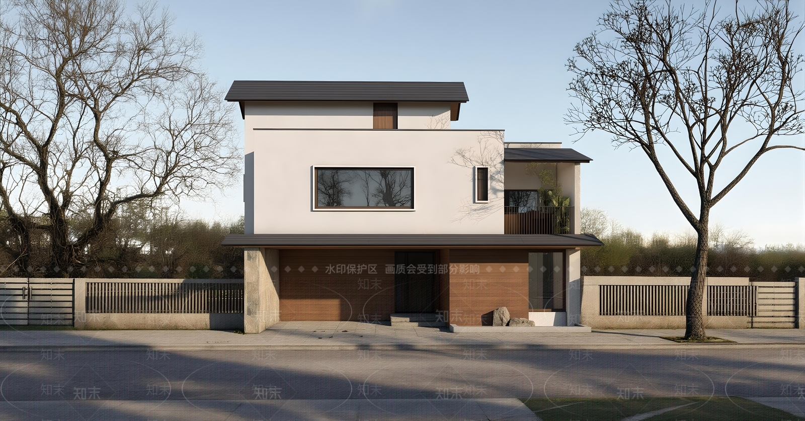 现代乡村民房SU模型下载【ID:1203732432】