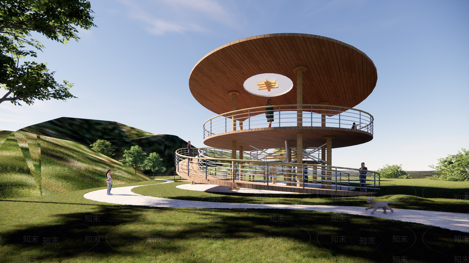 现代其他景观小品SU模型下载【ID:1203631101】