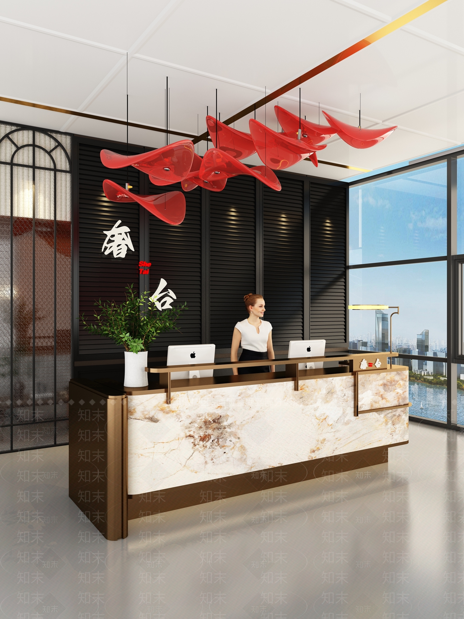 轻奢法式其他通用空间3D模型下载【ID:1203637159】
