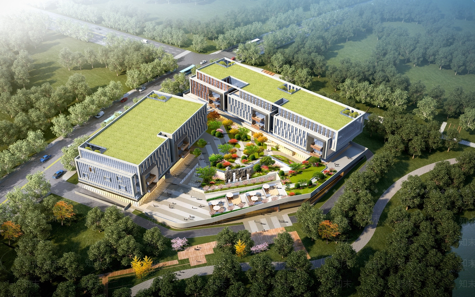 现代农贸市场3D模型下载【ID:1203651141】