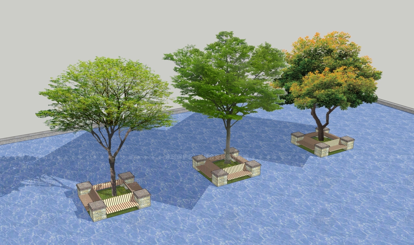 乔木SU模型下载【ID:1203653228】