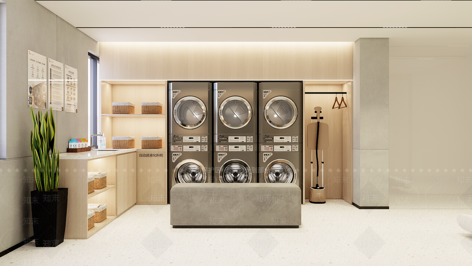 现代其他酒店空间SU模型下载【ID:1203661530】