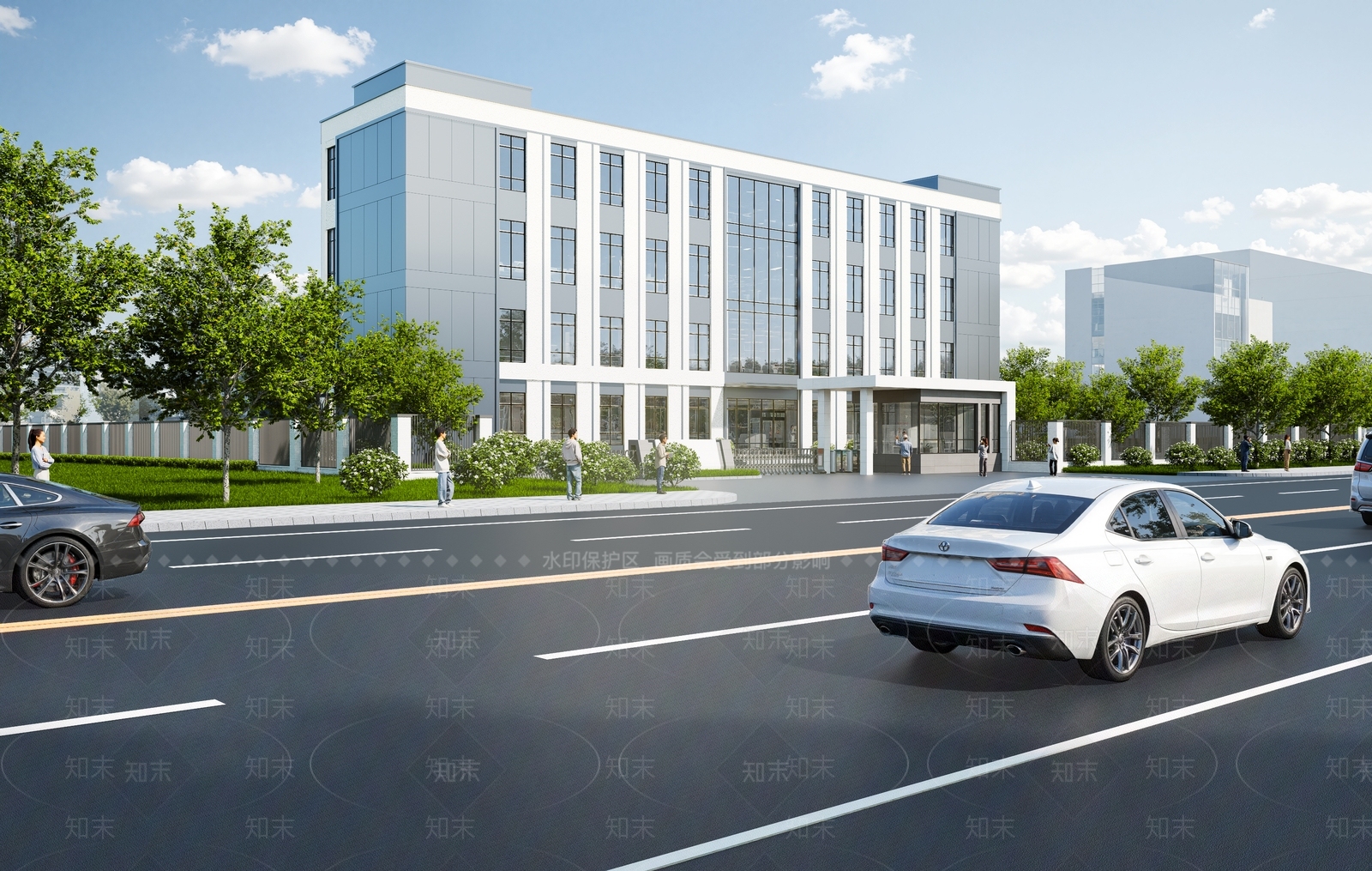 现代其他公共建筑SU模型下载【ID:1203661469】