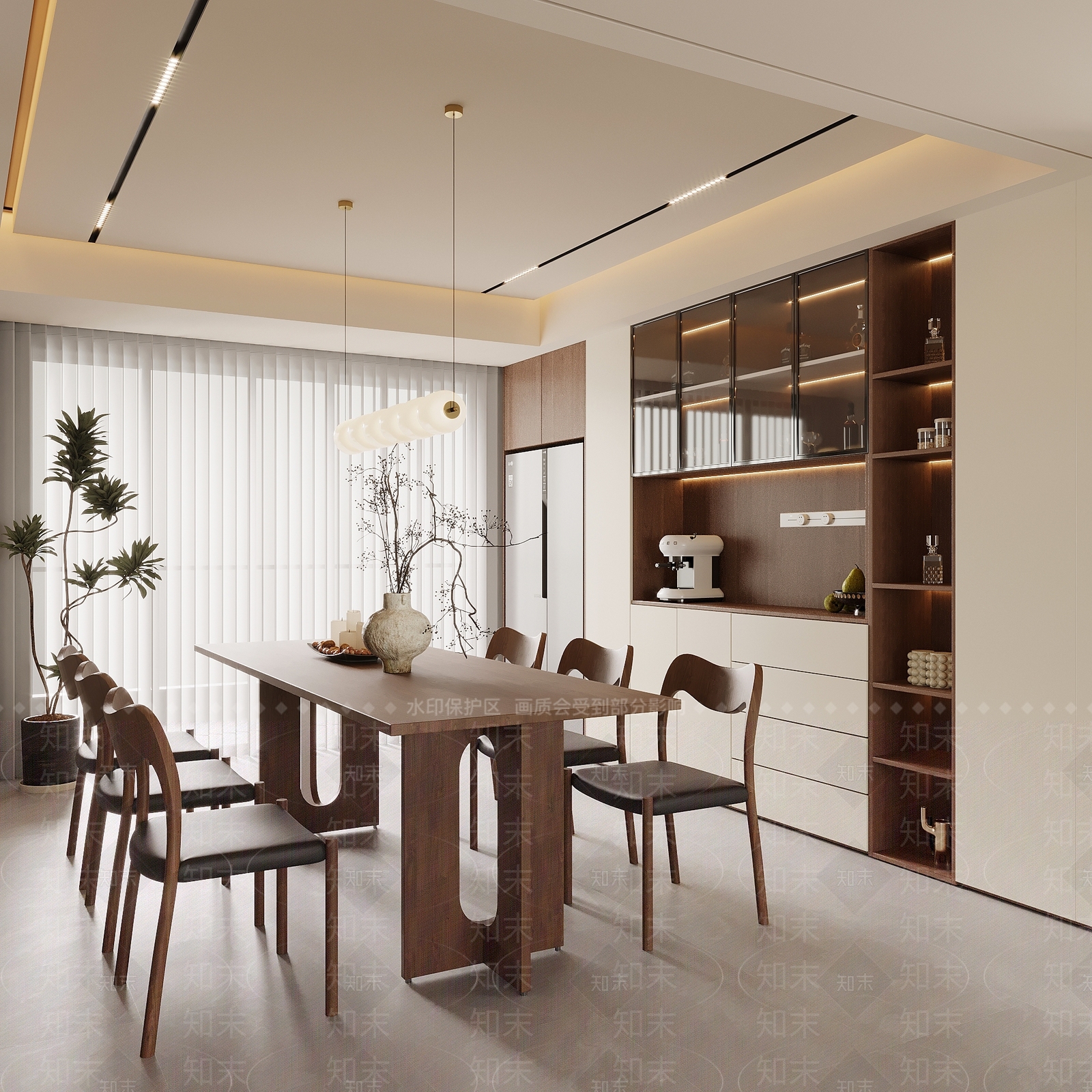 中古家居餐厅3D模型下载【ID:1203665795】