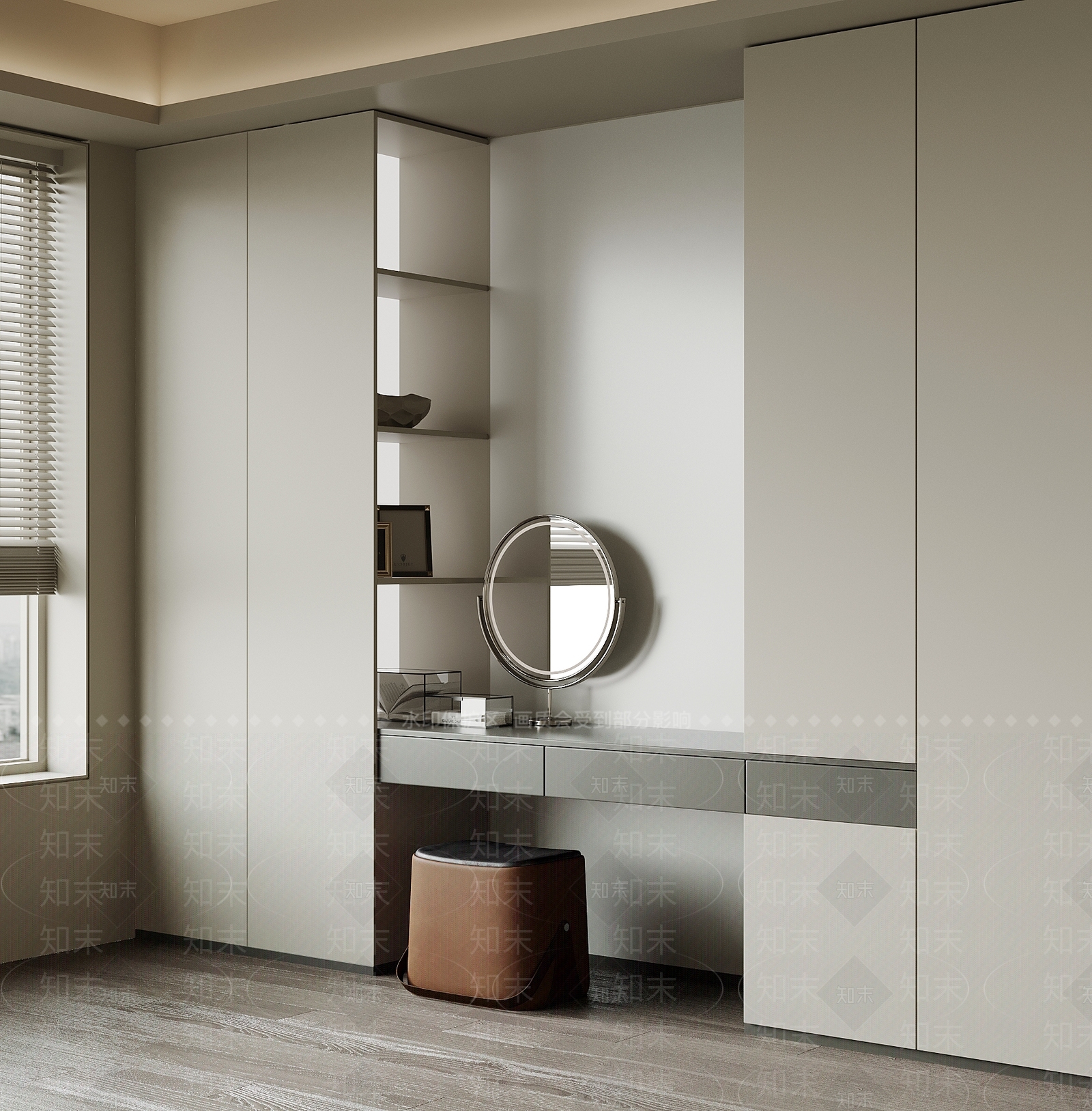 现代衣柜3D模型下载【ID:1203666583】