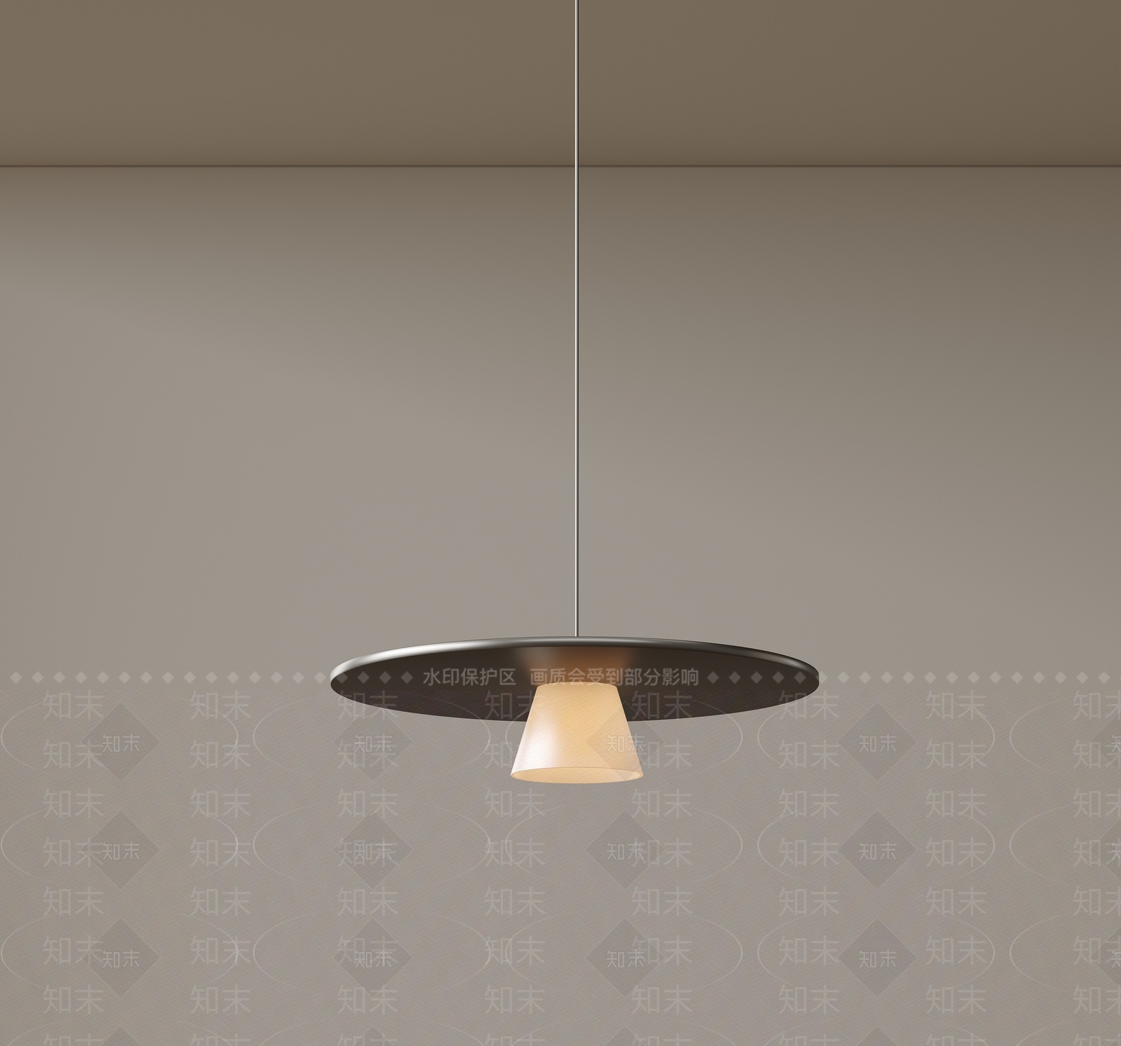 现代中古吊灯SU模型下载【ID:1203667538】