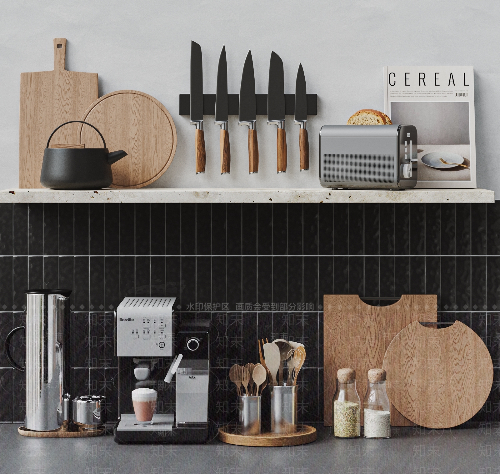 厨具SU模型下载【ID:1203691800】