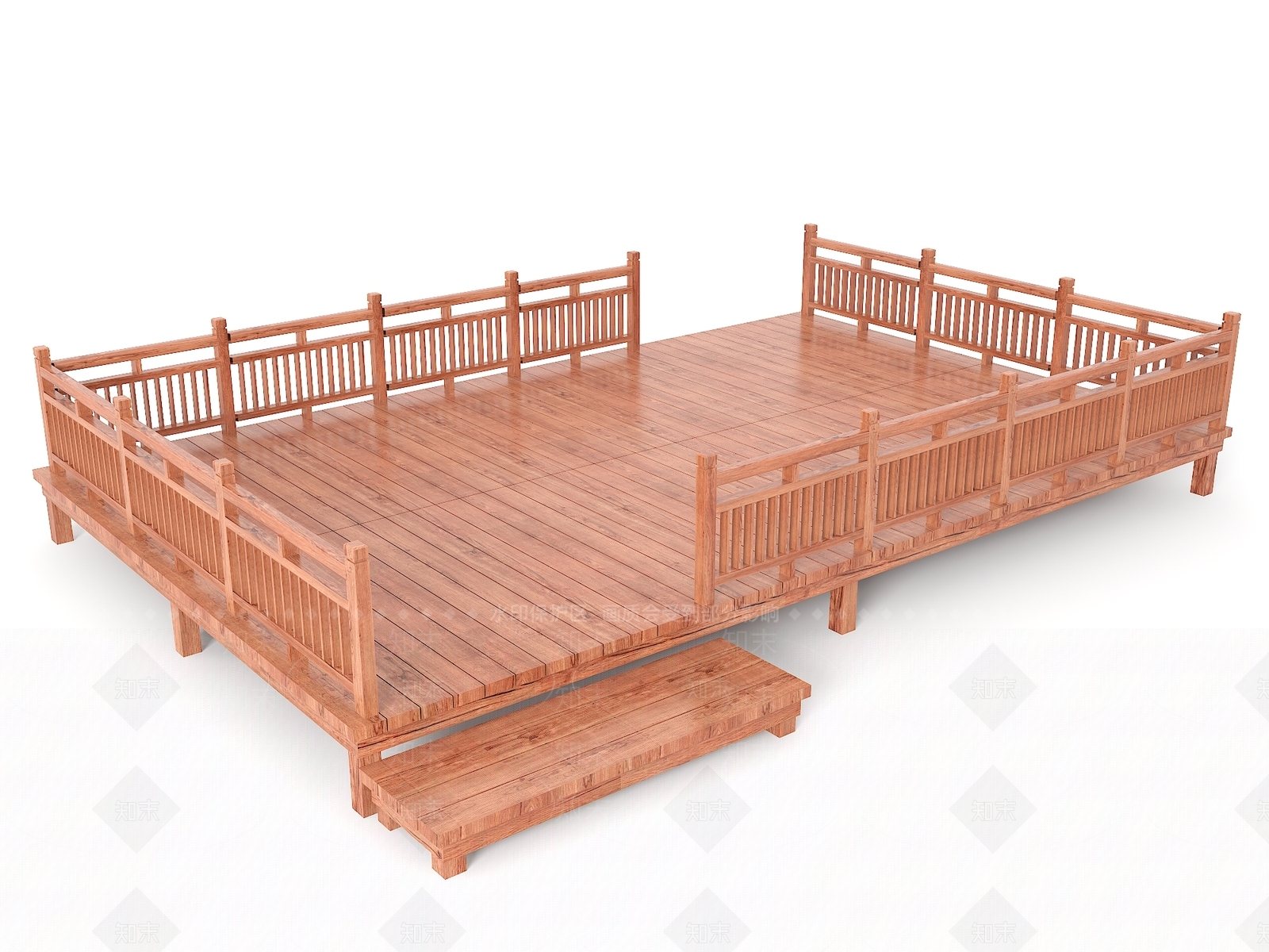 现代观景平台3D模型下载【ID:1203696221】