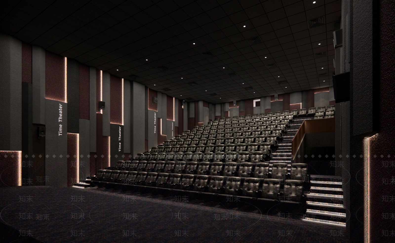 现代简约电影院SU模型下载【ID:1203696219】