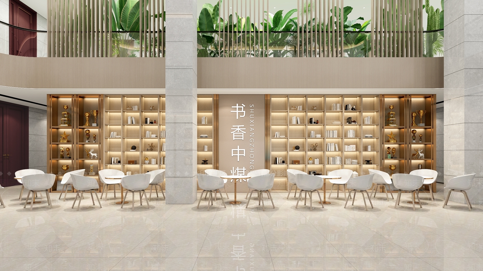 中庭3D模型下载【ID:1203705299】