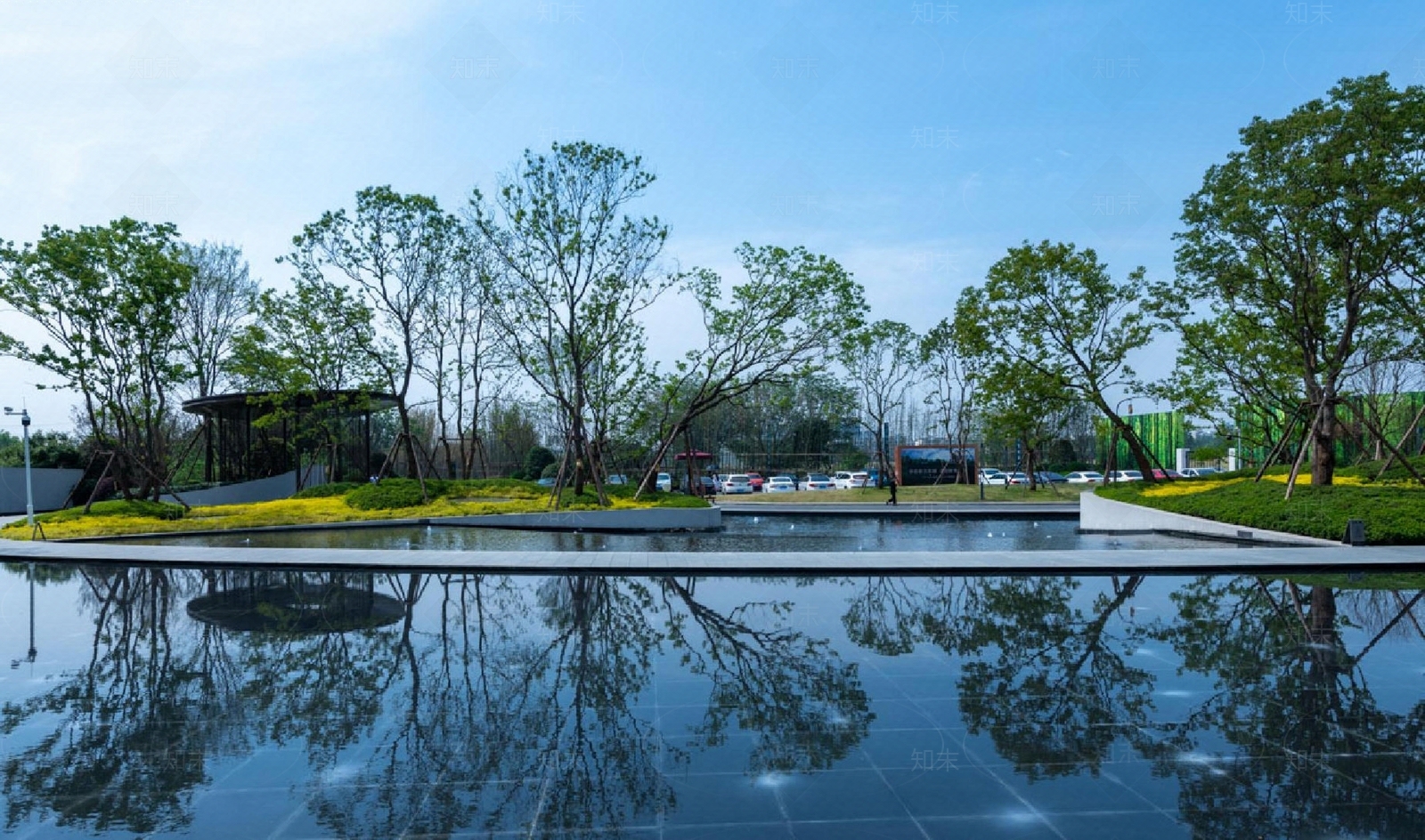 现代小区外景贴图材质精品下载_VRay贴图_知末网