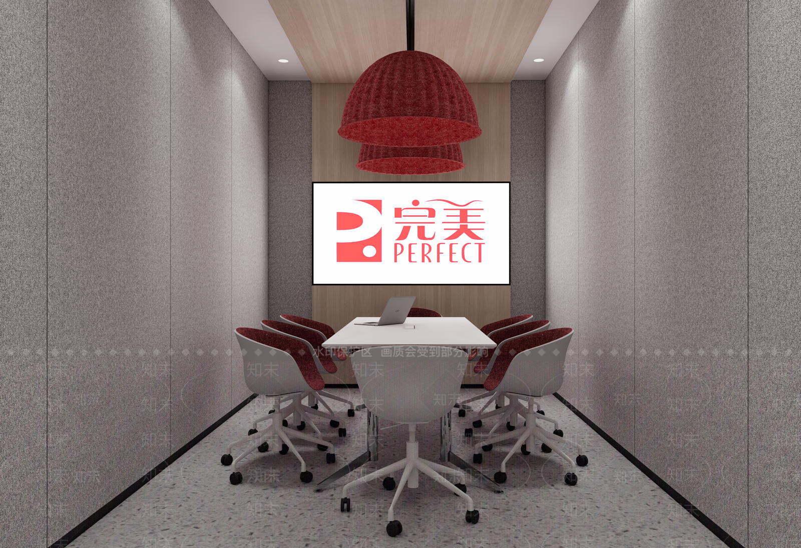 现代会议室SU模型下载【ID:1203863220】
