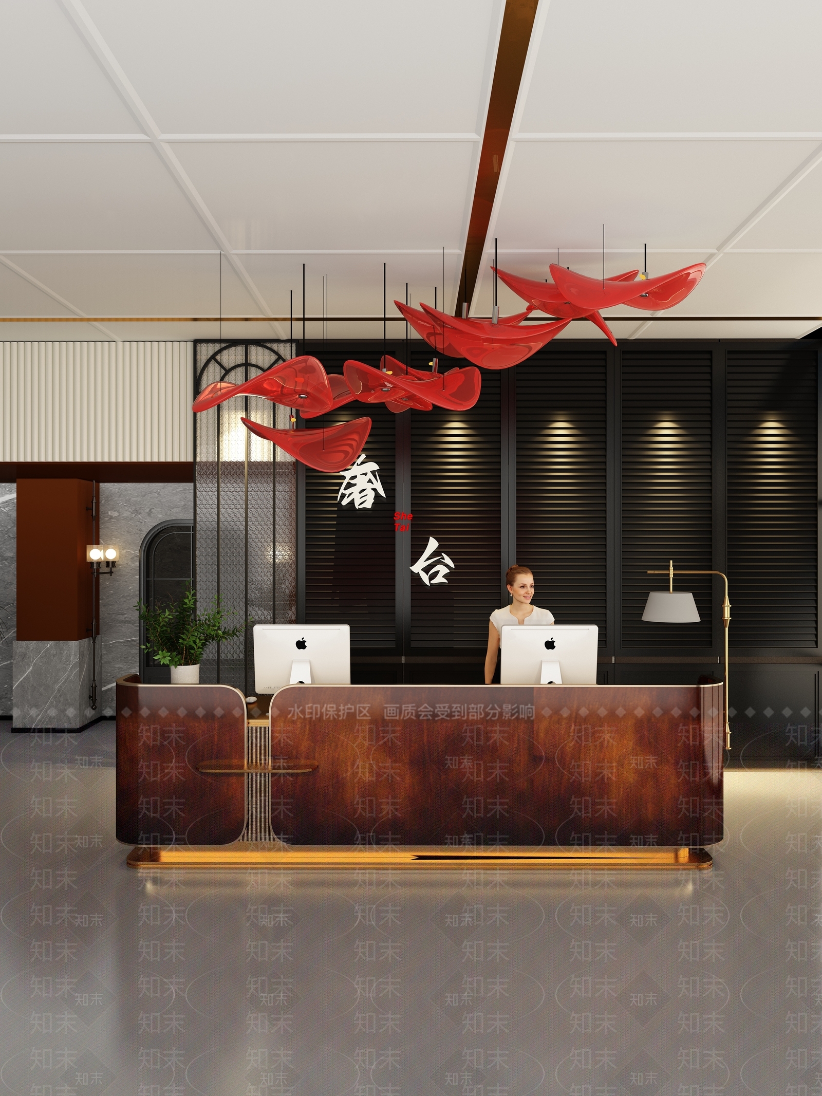 复古中古其他商业空间3D模型下载【ID:1203729780】