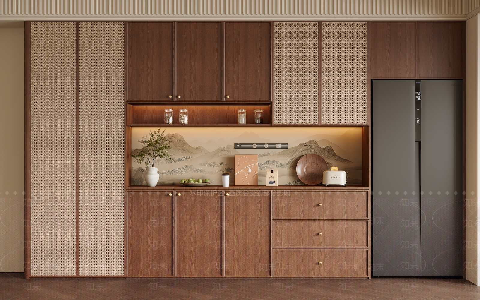 中古酒柜SU模型下载【ID:1203732163】