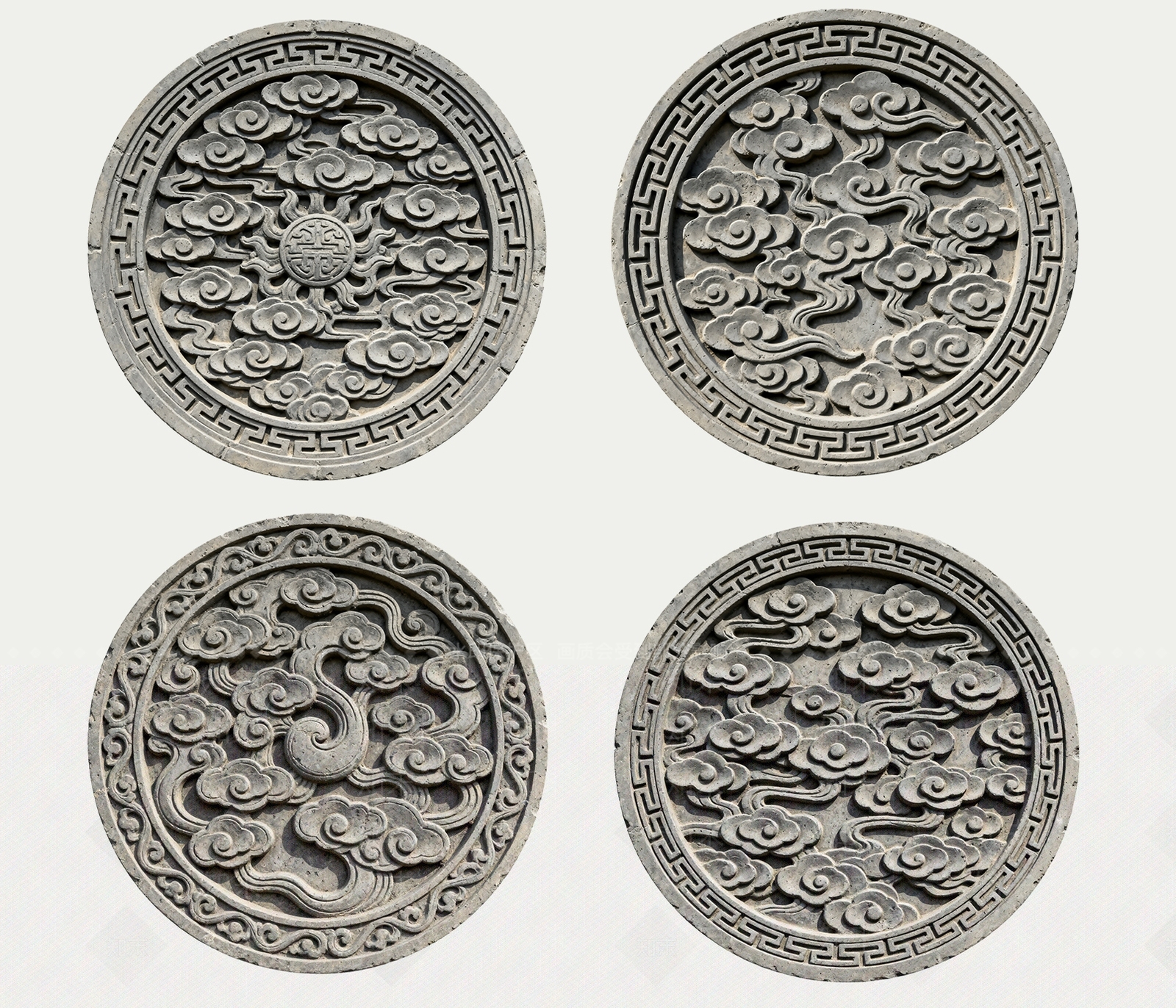 中式浮雕SU模型下载【ID:1203736367】