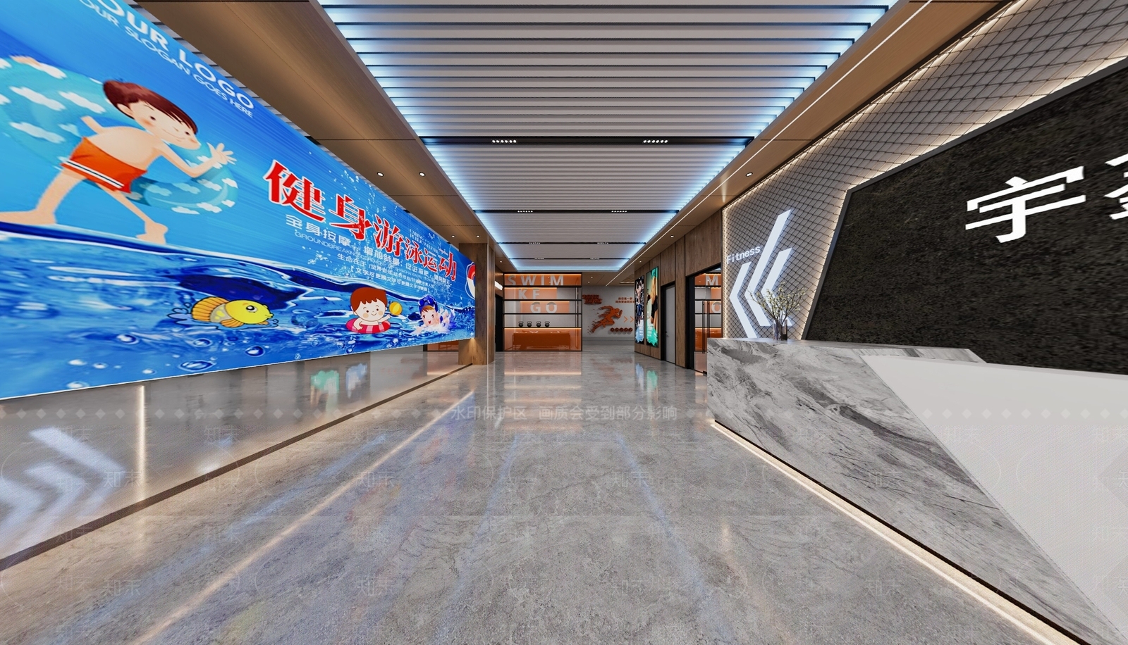 现代其他娱乐空间3D模型下载【ID:1203747988】