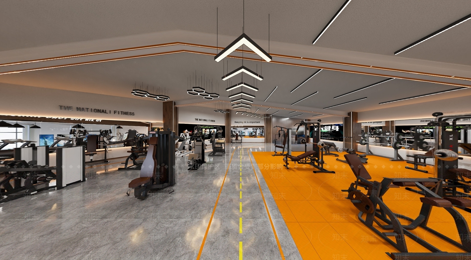 现代游泳馆3D模型下载【ID:1203748259】