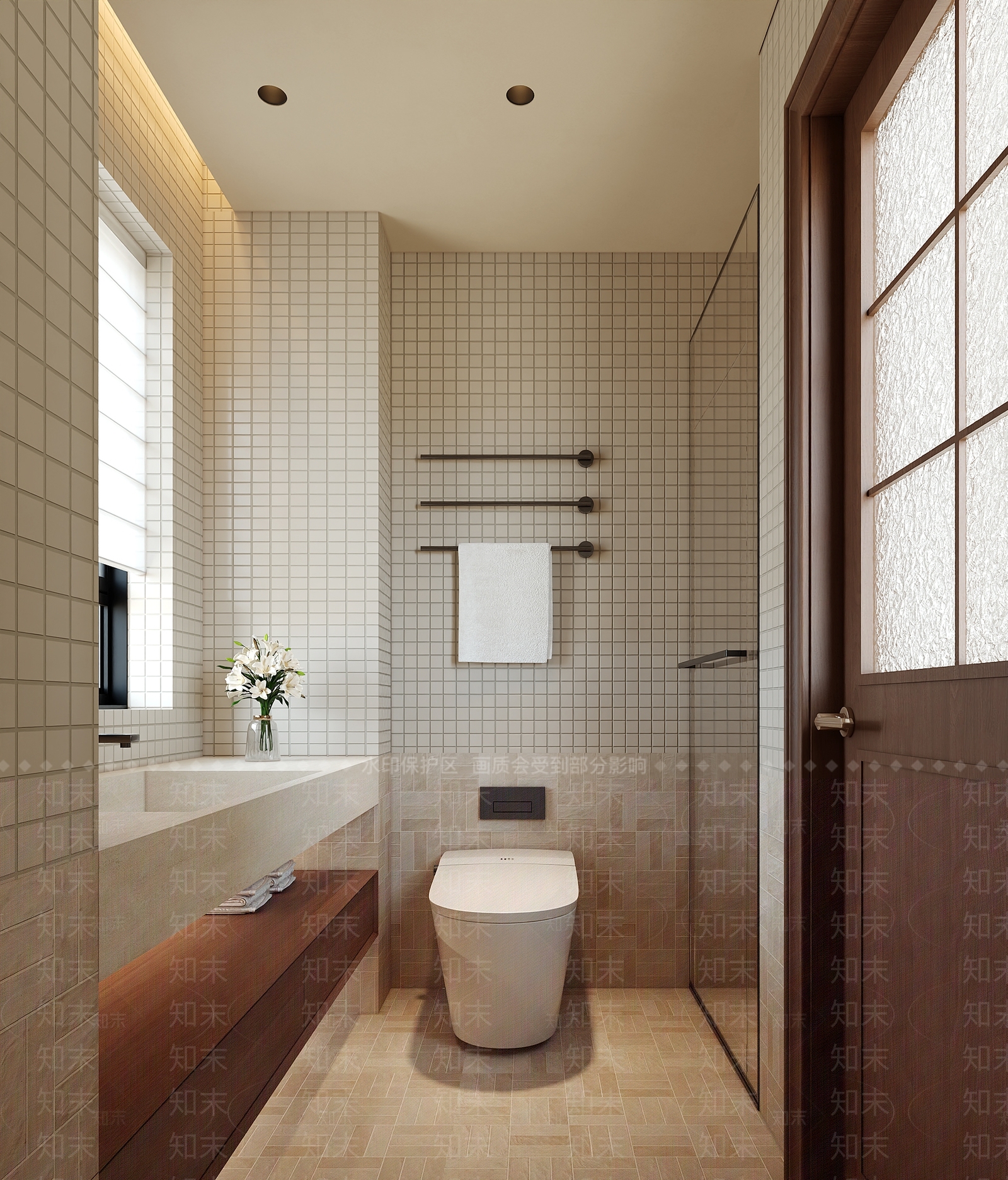 现代卫生间3D模型下载【ID:1203749863】