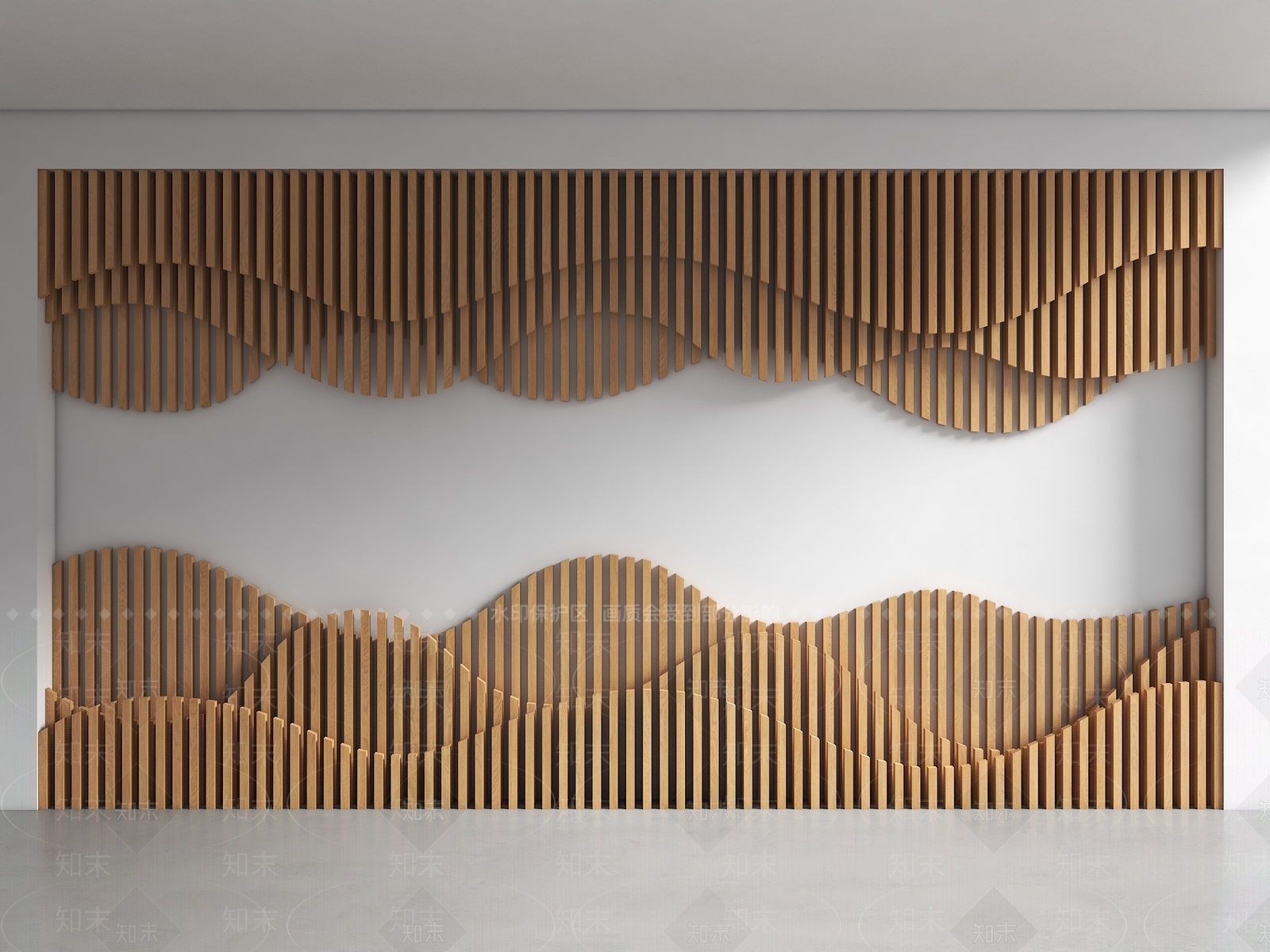 现代背景墙SU模型下载【ID:1203757318】