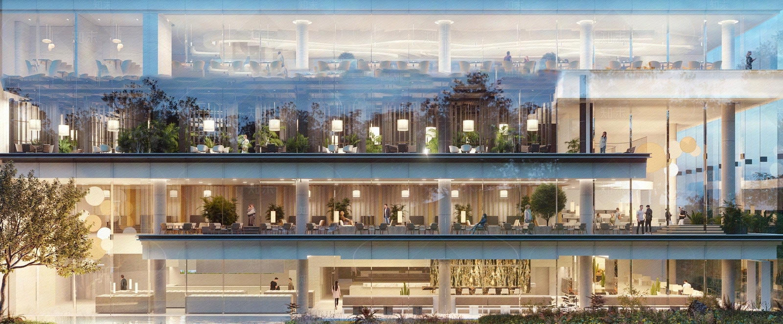 现代其他外立面贴图下载【ID:1203778911】