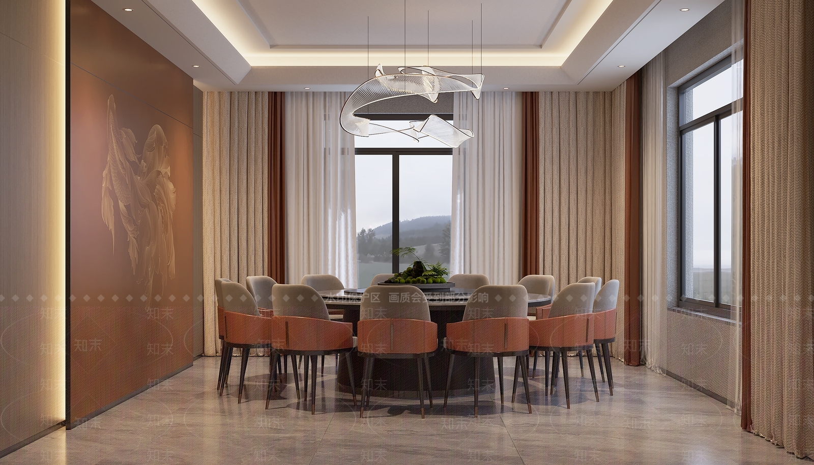 现代包厢3D模型下载【ID:1203786586】