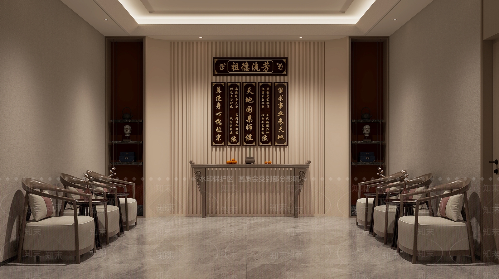 新中式中式其他家装3D模型下载【ID:1203786723】