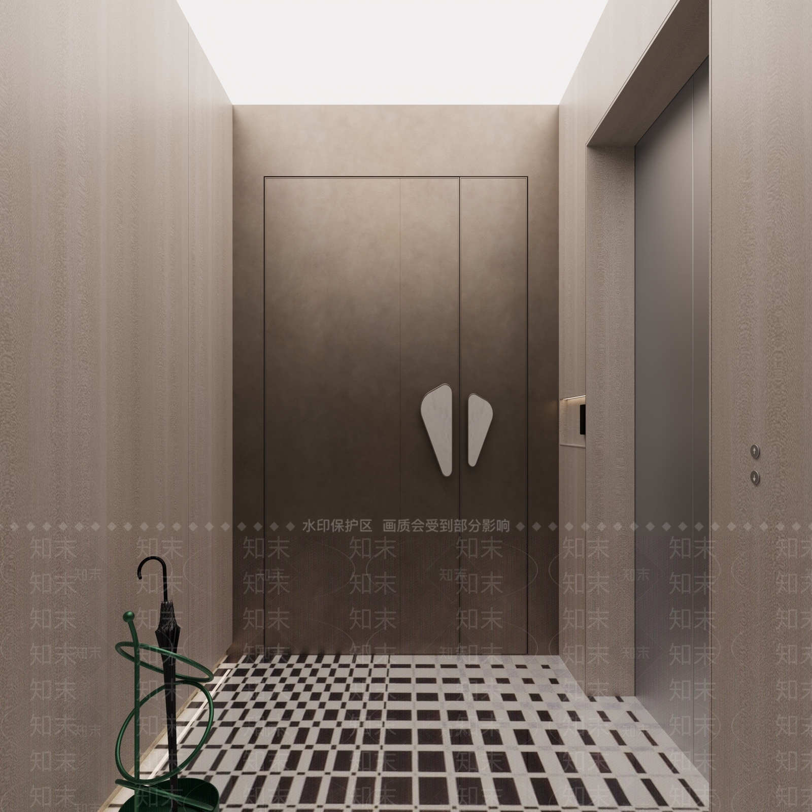 现代玄关3D模型下载【ID:1203787796】