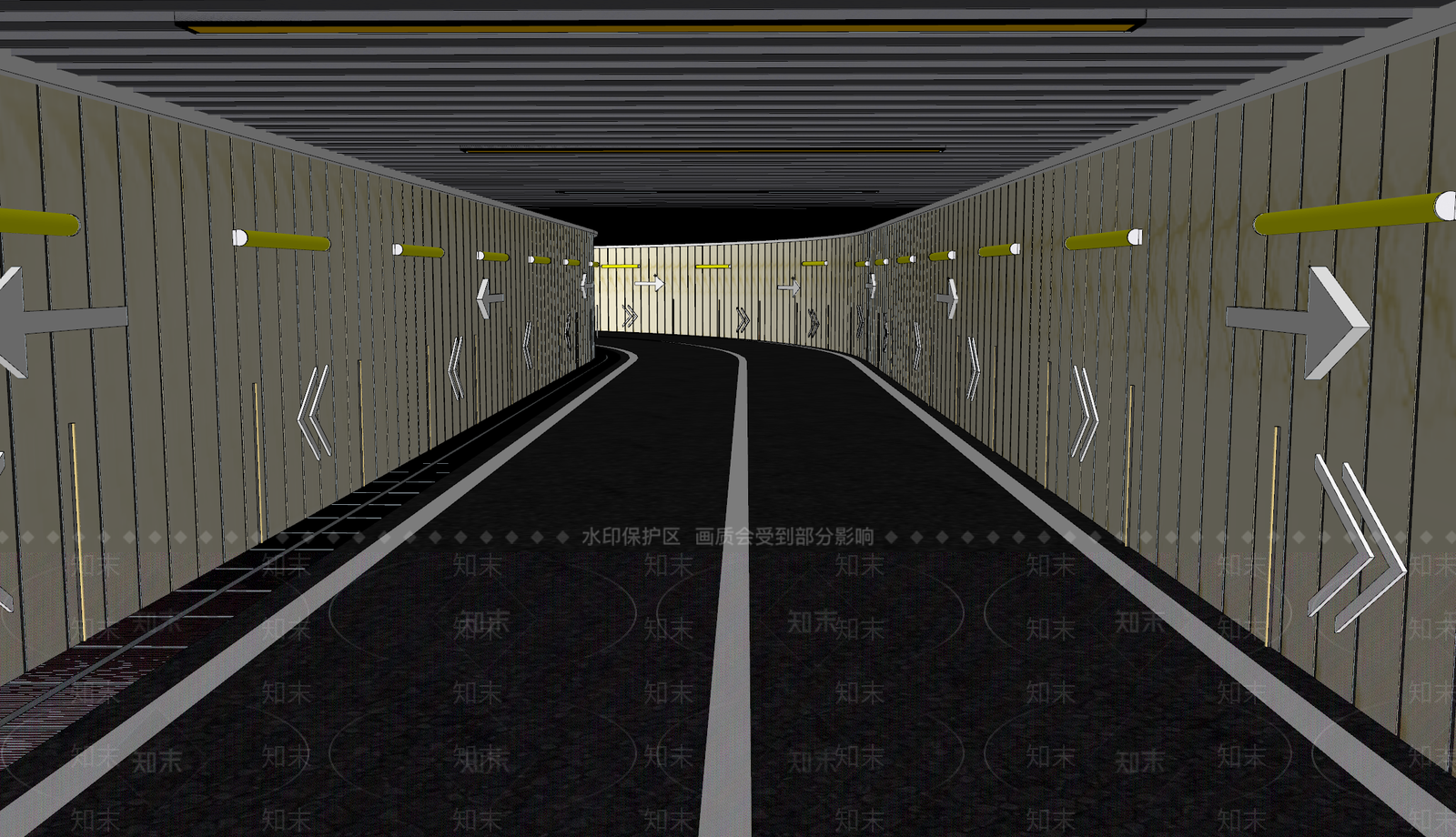 现代道路SU模型下载【ID:1203802122】