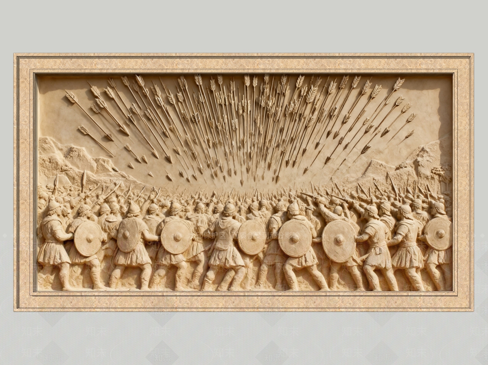 法式欧式浮雕SU模型下载【ID:1203806333】