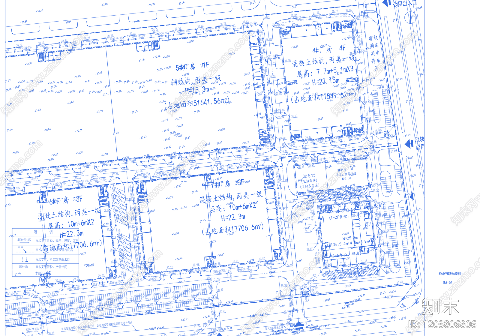 排水系统施工图下载【ID:1203806806】