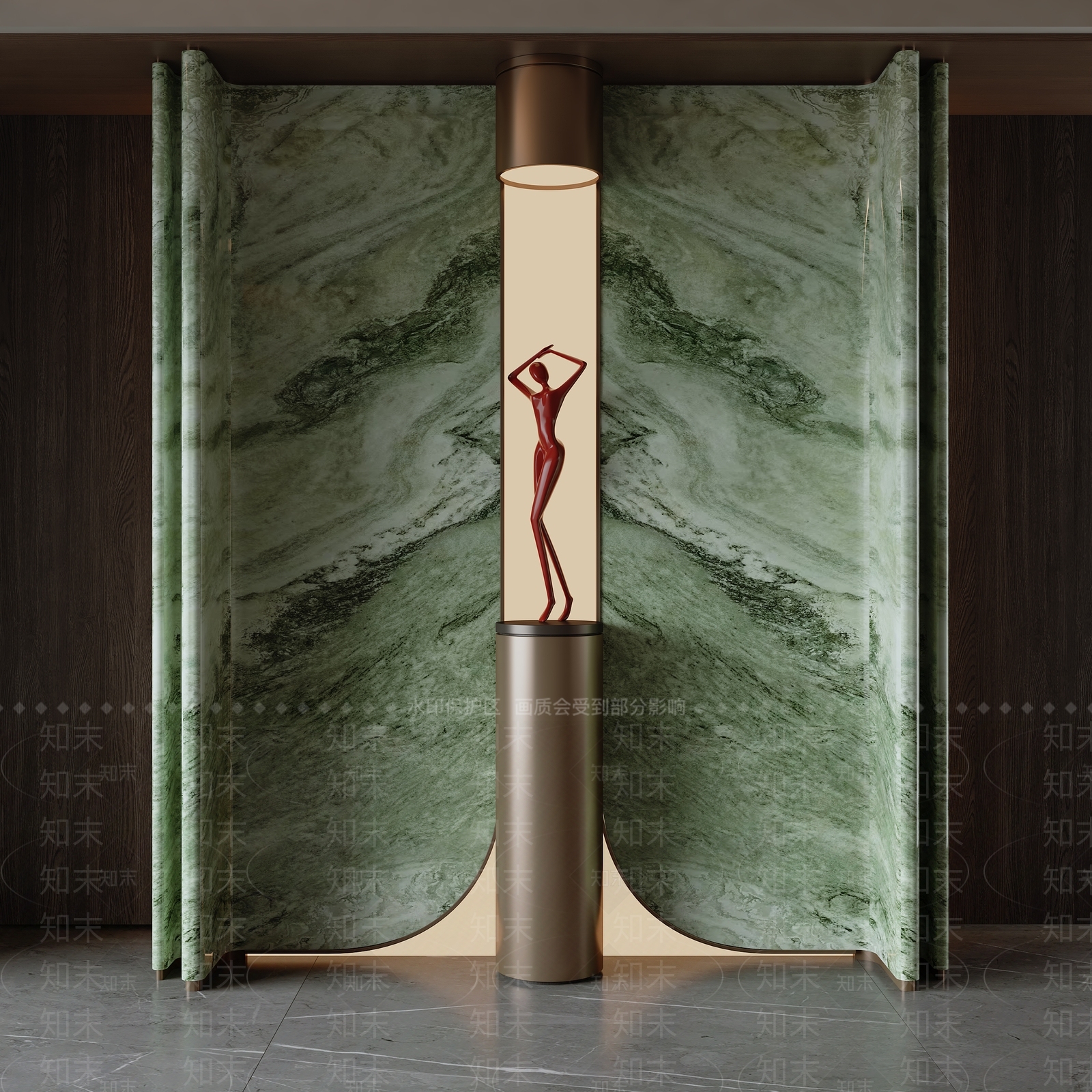 意式玄关3D模型下载【ID:1203808047】