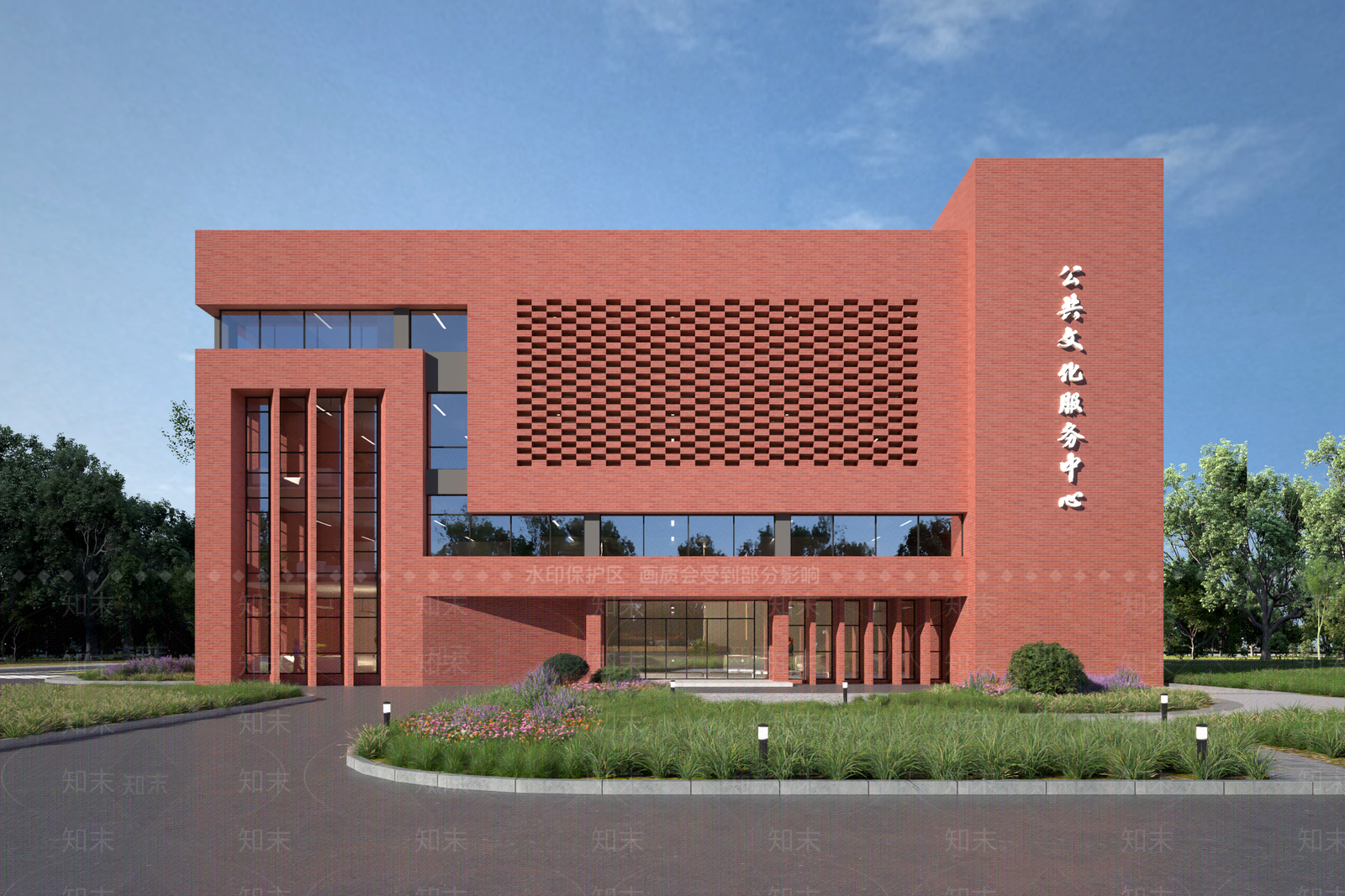 现代活动中心3D模型下载【ID:1203820344】