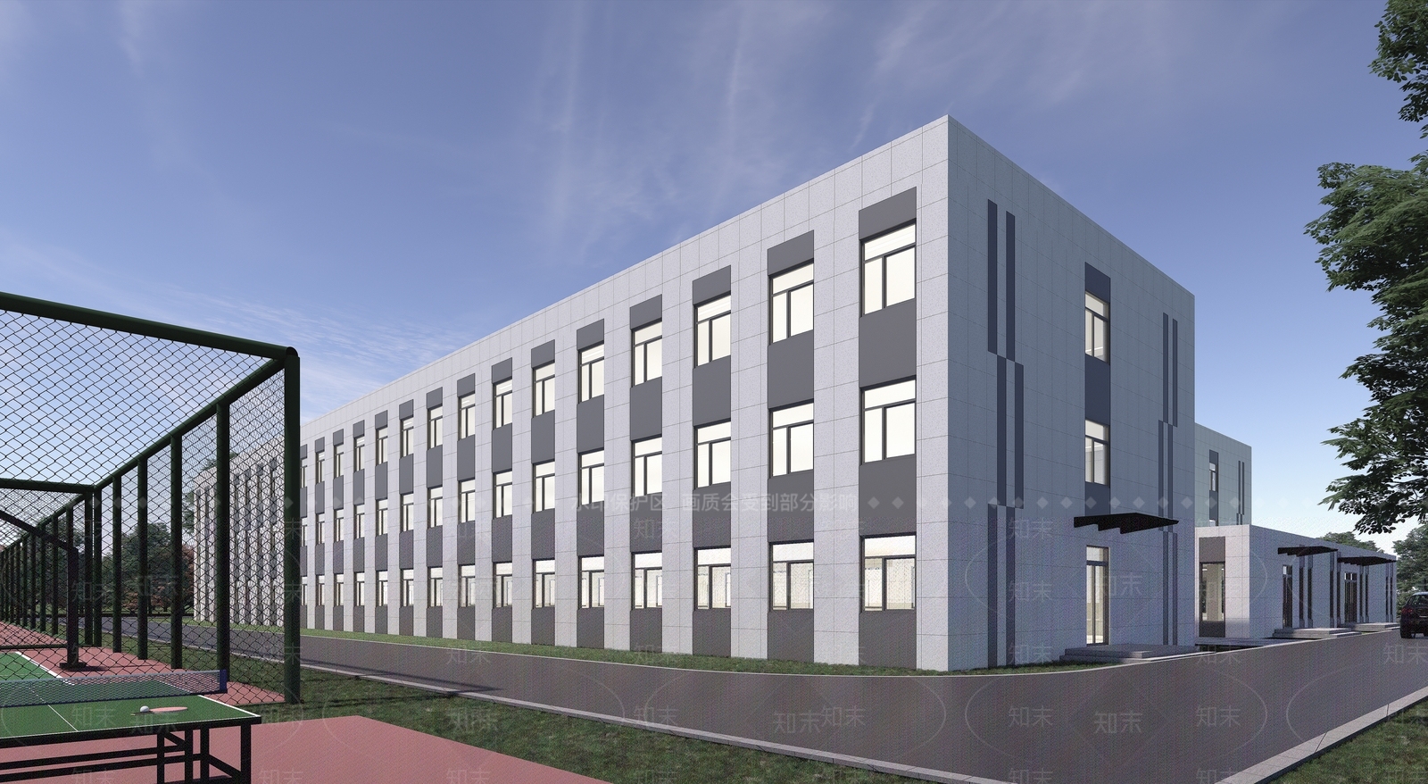 现代其他工业建筑SU模型下载【ID:1203828415】