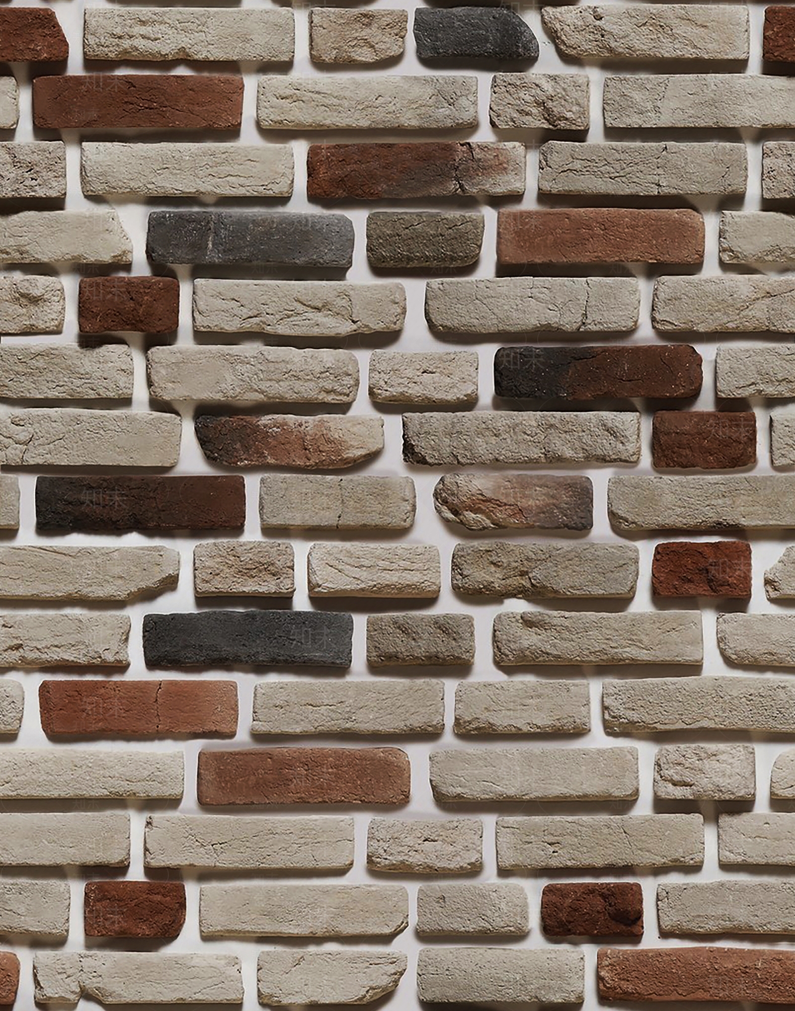 现代新中式文化砖贴图下载【ID:1203829808】