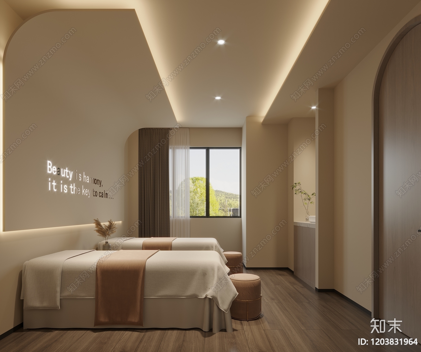 现代禅意会所cad施工图下载【ID:1203831964】