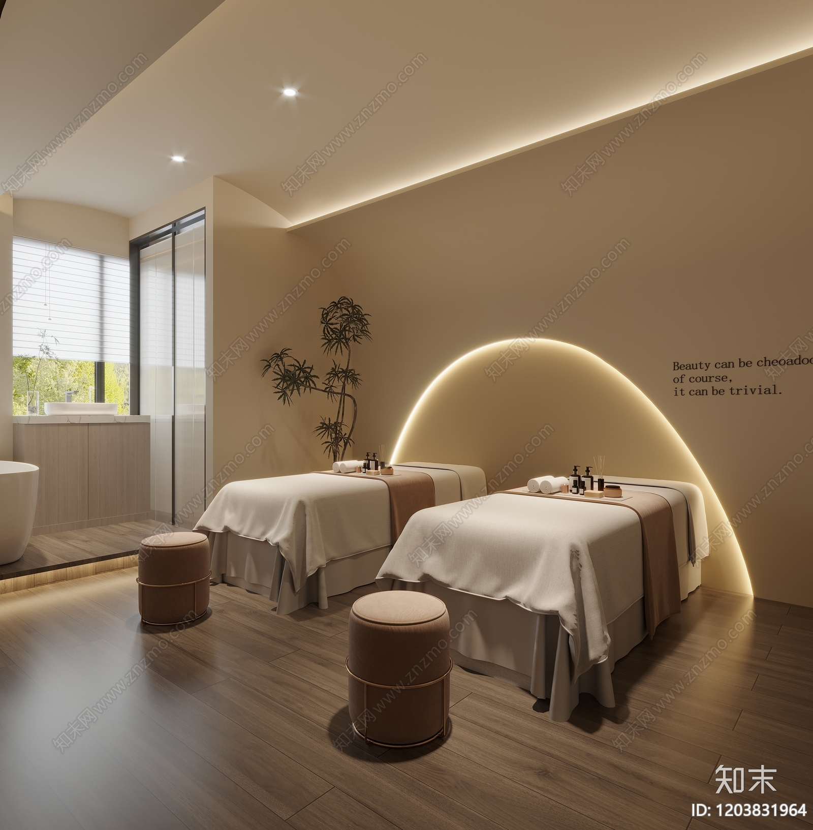 现代禅意会所cad施工图下载【ID:1203831964】