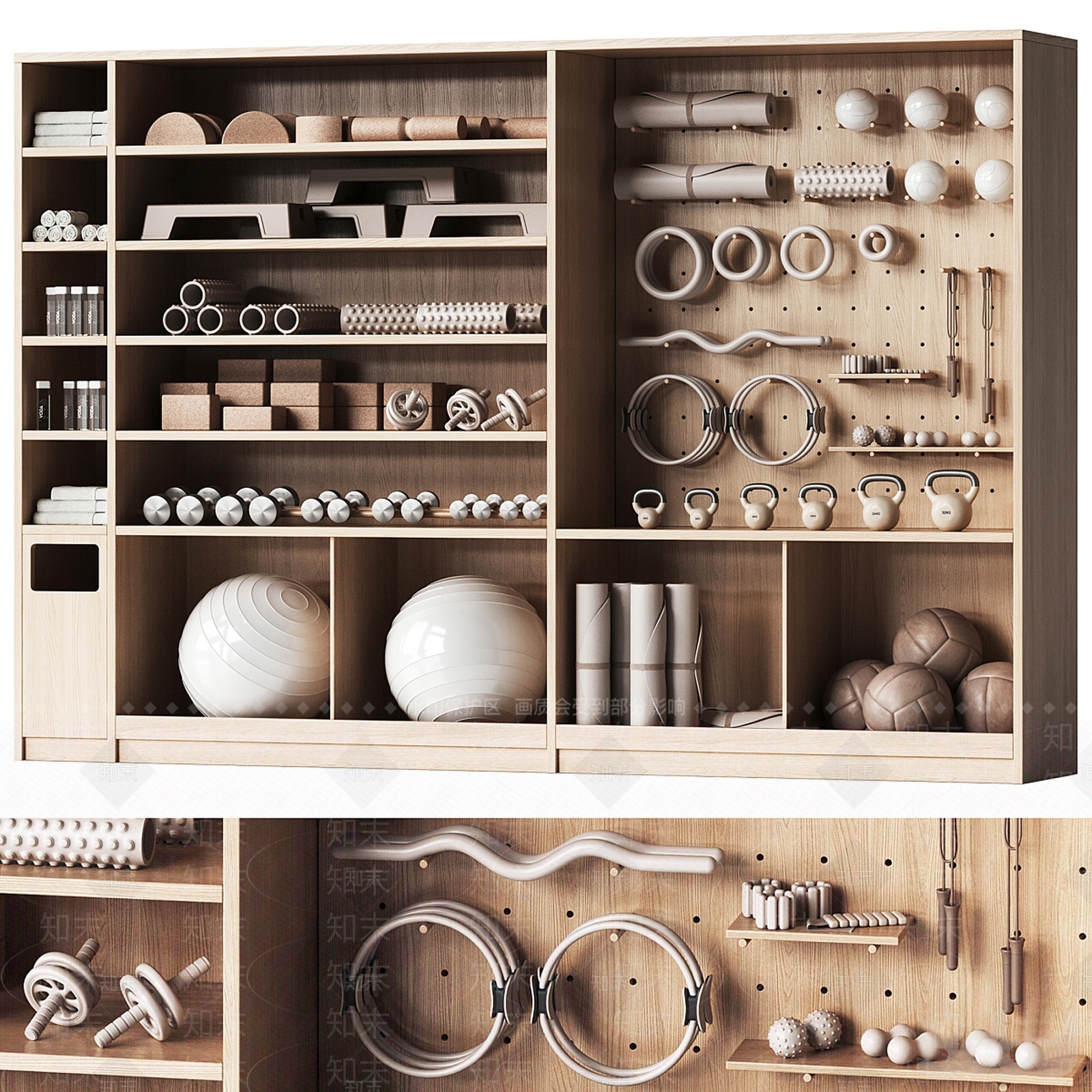 健身器材SU模型下载【ID:1203831956】