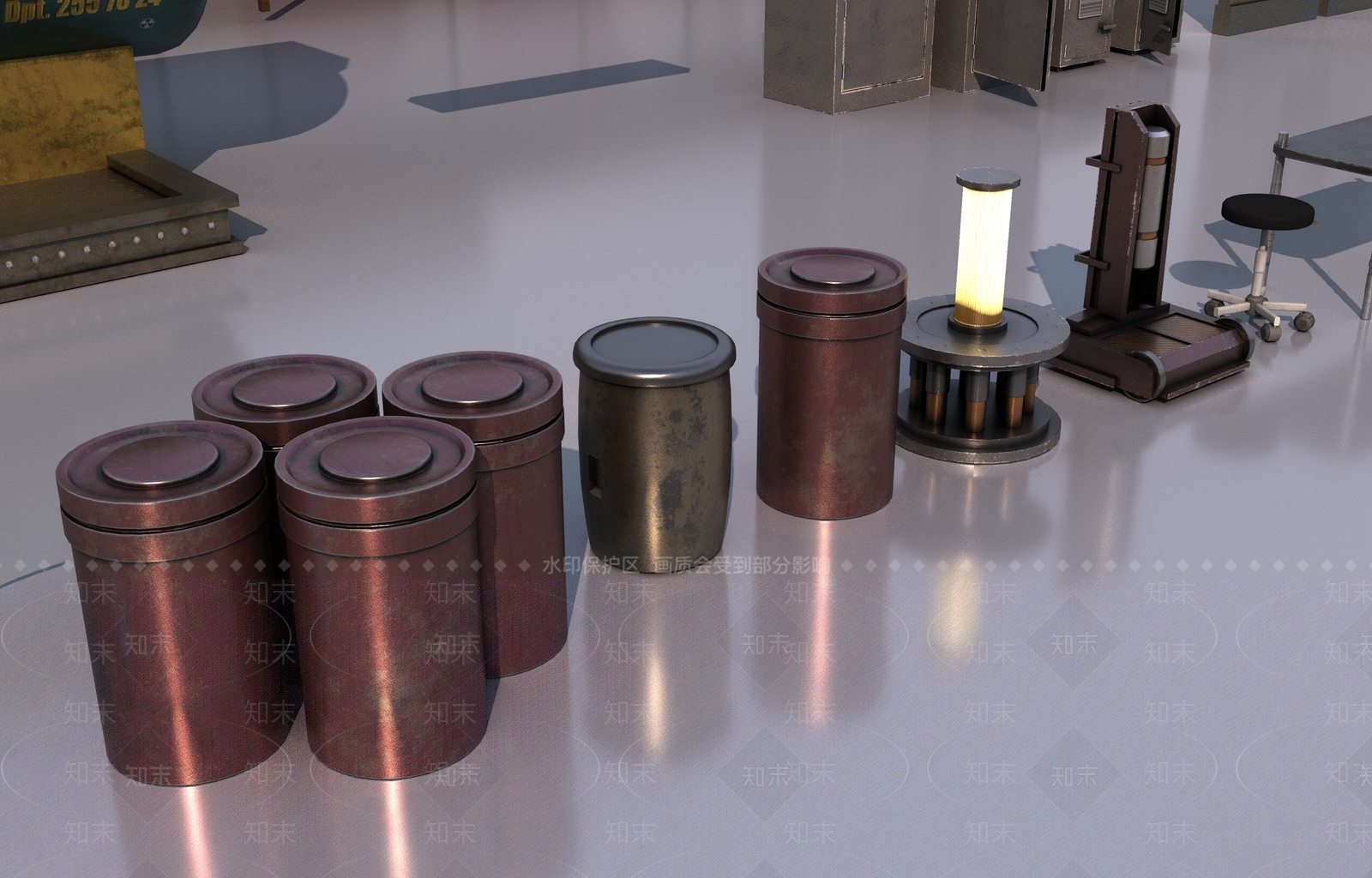 工业设备3D模型下载【ID:1203846366】