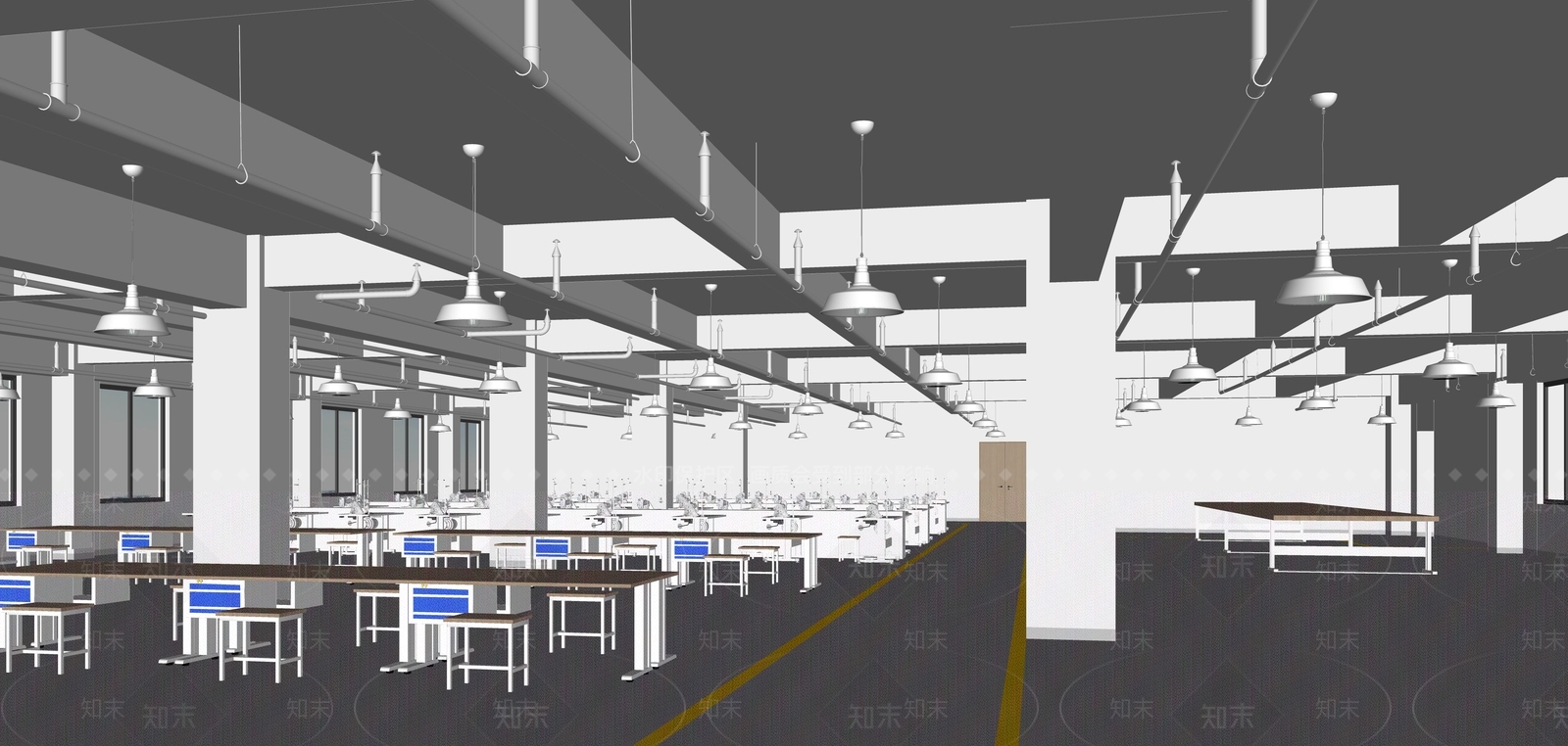 现代其他公共空间SU模型下载【ID:1203868740】