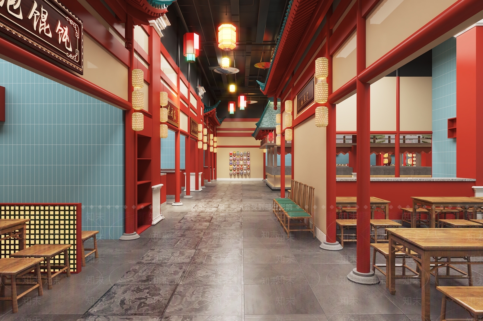 现代商场3D模型下载【ID:1203875071】