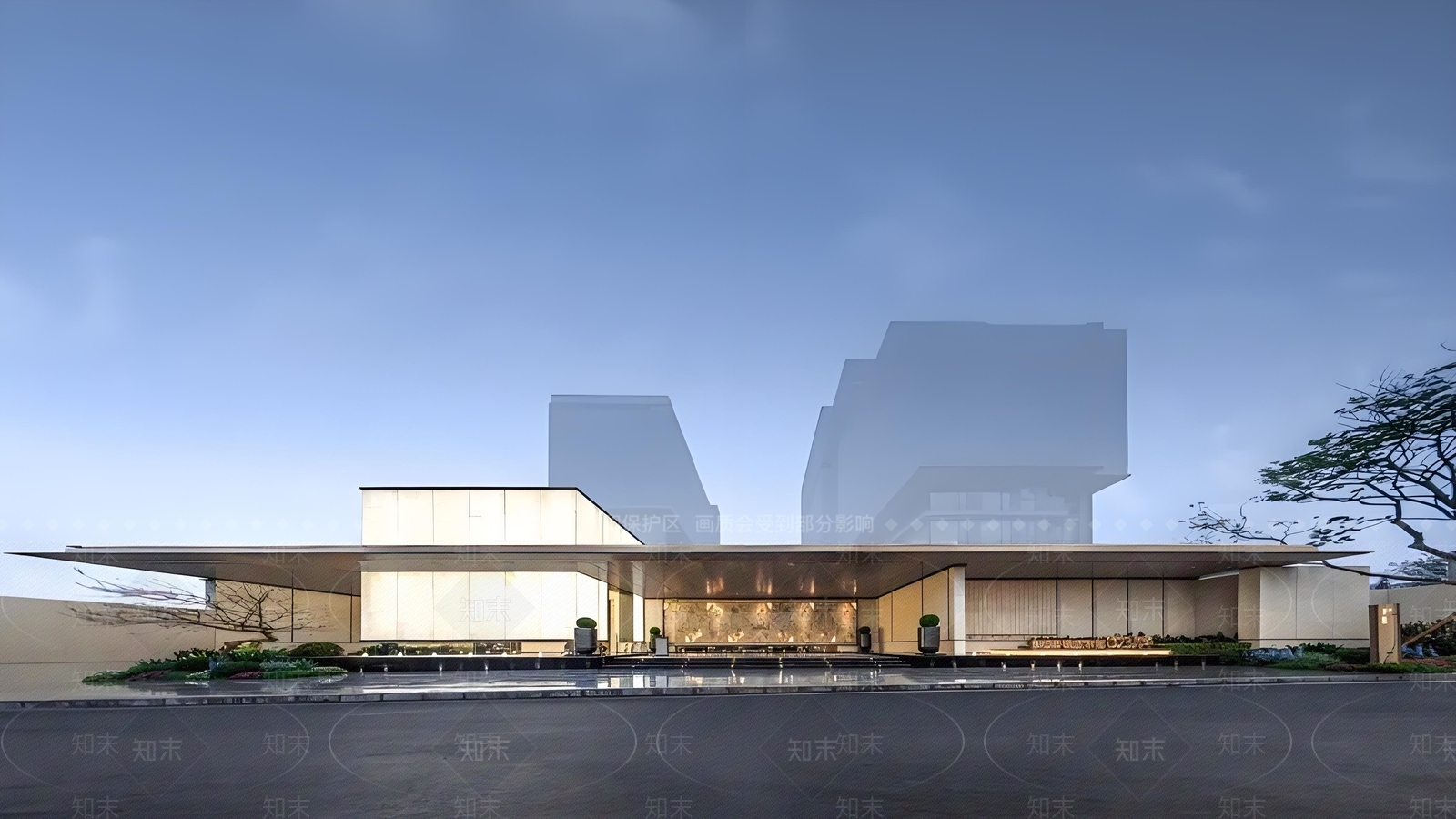 现代入口大门SU模型下载【ID:1203874062】