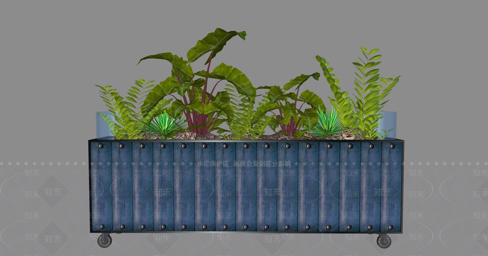 植物组合SU模型下载【ID:1203875200】