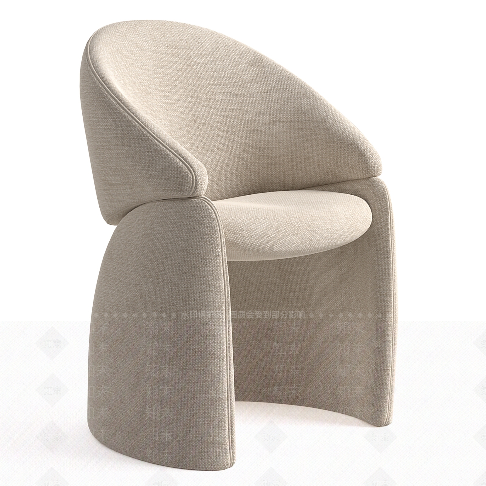 现代休闲椅3D模型下载【ID:1203881133】