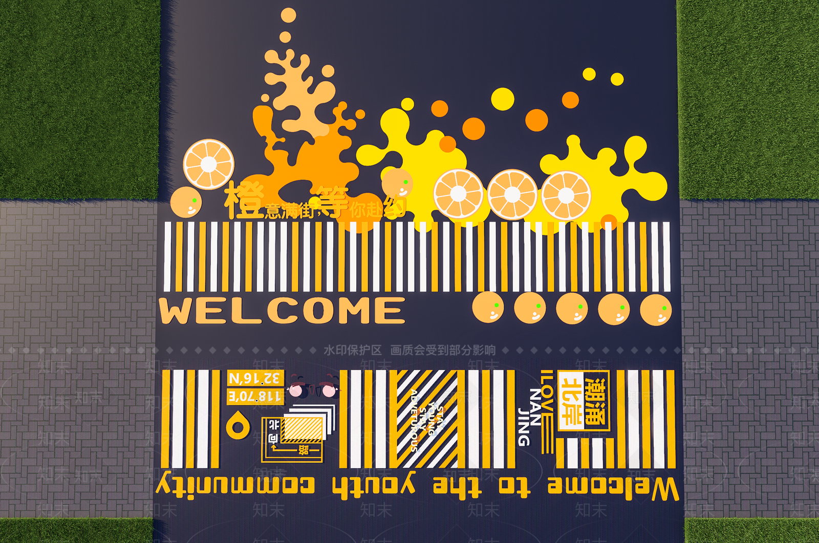 现代道路SU模型下载【ID:1203889803】