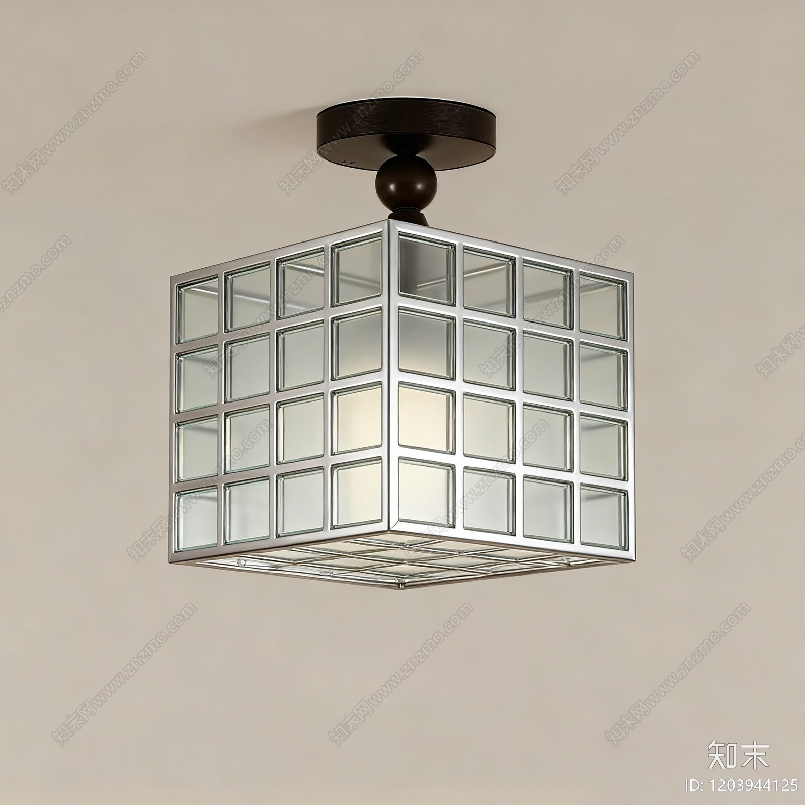 现代简约吊灯3D模型下载【ID:1203944125】