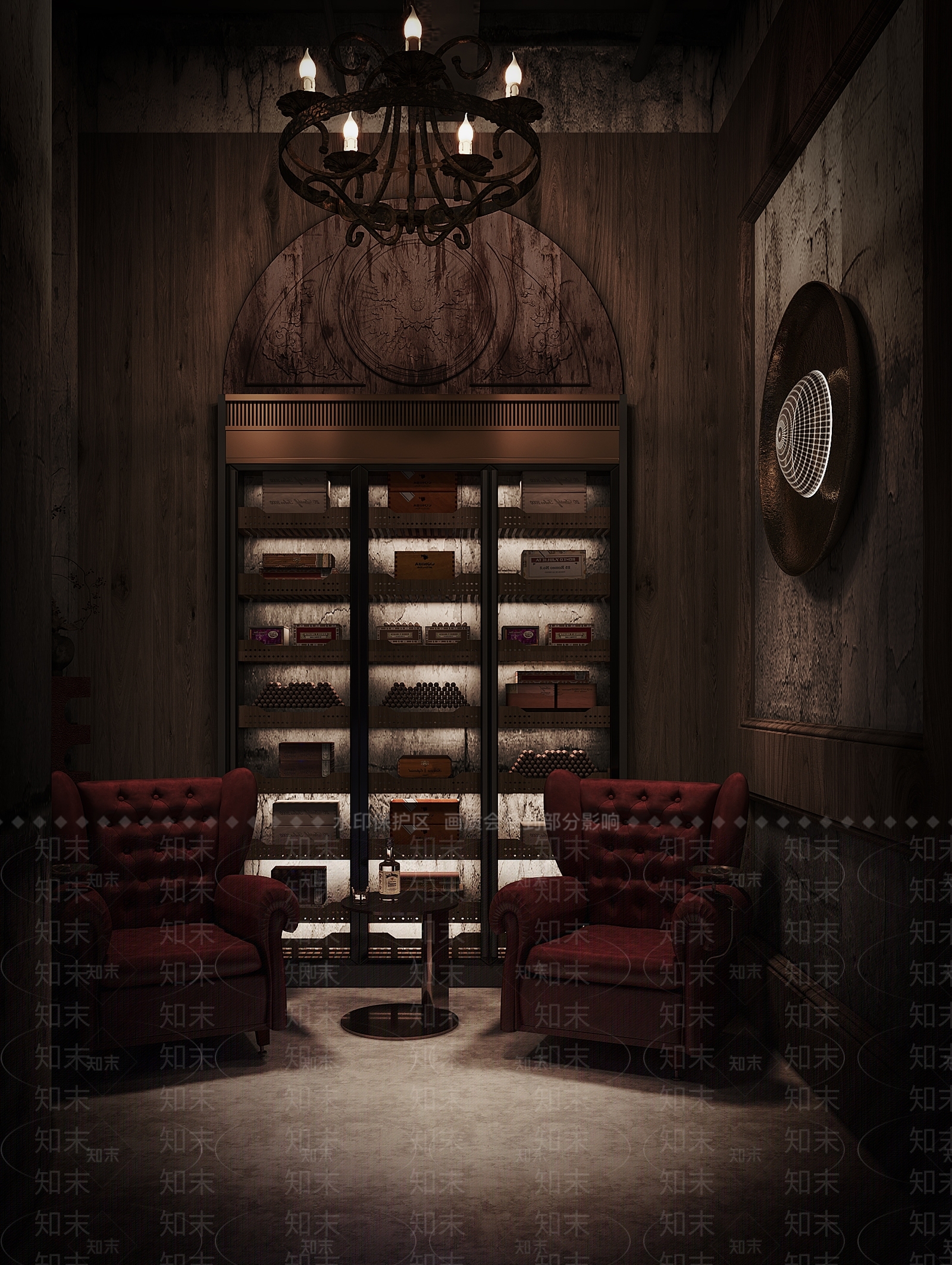 美式现代酒吧3D模型下载【ID:1203928899】