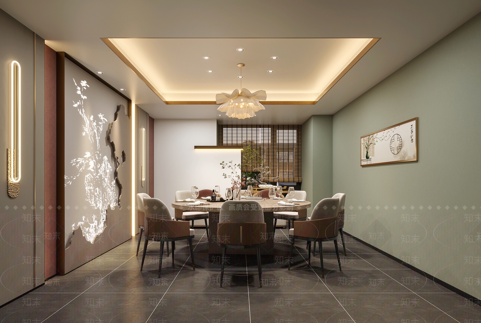 现代包厢3D模型下载【ID:1203934556】