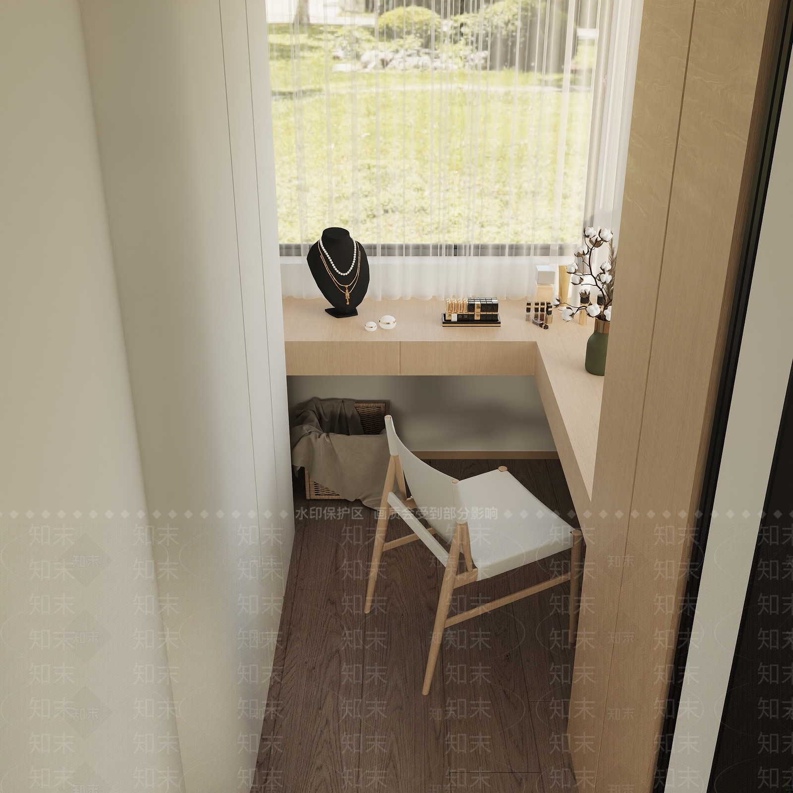 现代家居卧室3D模型下载【ID:1203937821】