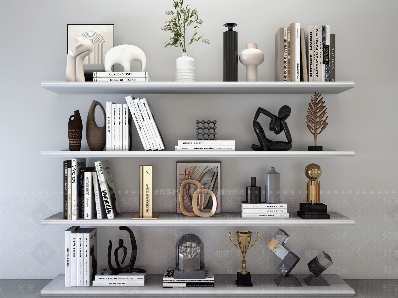 办公用品3D模型下载【ID:1203938885】